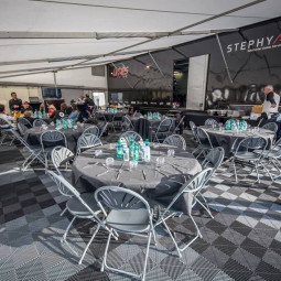 Ambiance Chaise pliante Opale M2 Anthracite