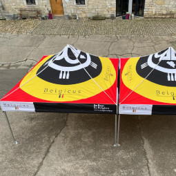 Impression sur Toit Polyester 3x3m complet