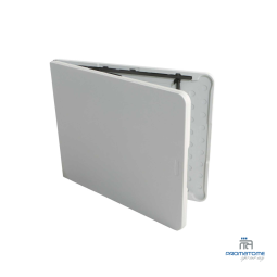 Klaptafel in een koffer voor optimale opslag