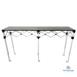 Inklapbare stalen toonbank 191cm