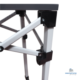 Inklapbare toonbank met stevige structuur