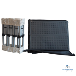 2 plateaux et et une structure pliante