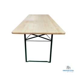 Table brasserie professionnelle en pin massif