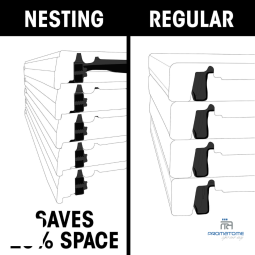 Table pliante Nesting stockage optimisé