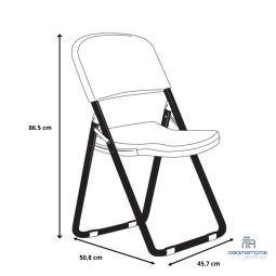 Dimension chaise pliante Lifetime