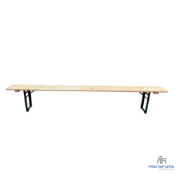 Massief grenen houten bank voor horeca