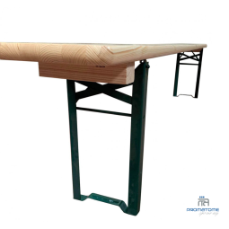 Poten bevestigd met een systeem van bouten