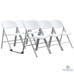 Chaise pliante professionnelle Iris M2 blanche