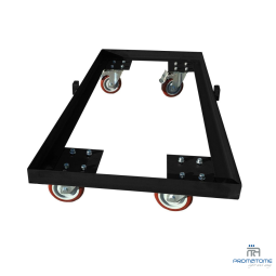 4-wiel structuur, waarvan 2 geremd