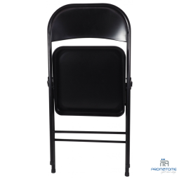 Chaise métal pliante en deux