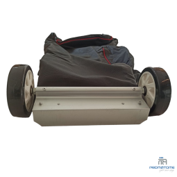 Transporttas met 2 wielen en aluminium plaat