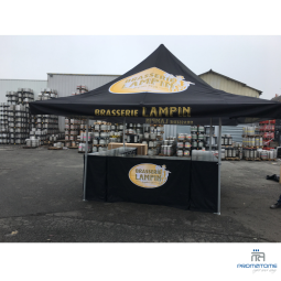 Volledige bedrukking op het dak van de drankstand van 4,7 x 4,7 m