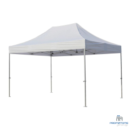 Tente Pliante Aluminium 3m x 4,5m avec toit polyester
