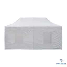 Kit vensterwanden in wit polyester