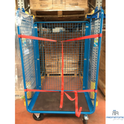 Trolley voor vouwtent met spanbanden