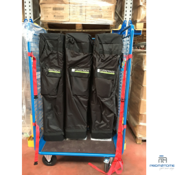 Trolley met hoge weerstand