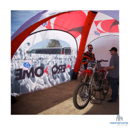 Mur Fenêtre Aéro Dome 3 à 6 m latéral