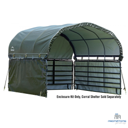 Bâches de côtés professionnelles d'abri pour animaux