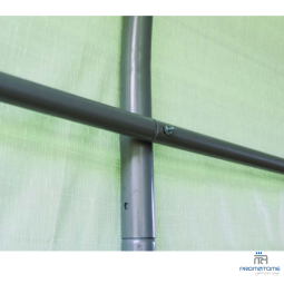 Structure en acier de l'abri souple