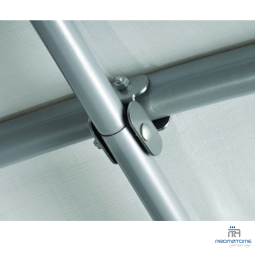 Structure acier tubulaire gris