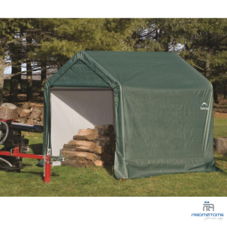 Abri avec bâche polyéthylène anti-UV