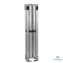 Structure en acier avec son toit en PVC