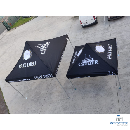 Tente Pliante professionnelle avec impression